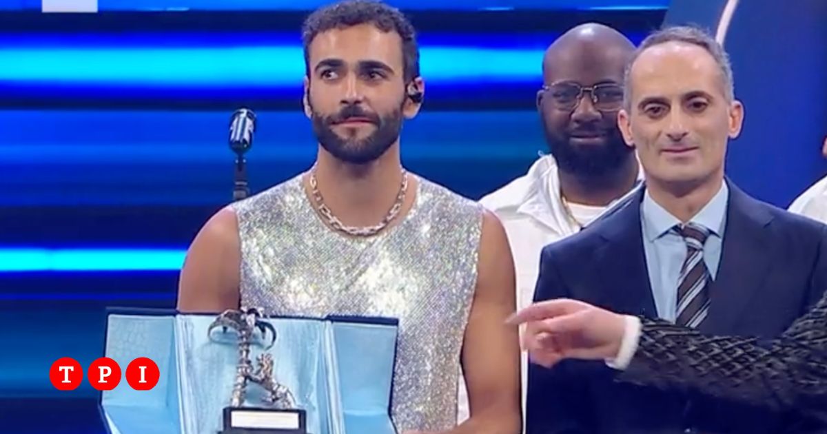 La Reazione Di Marco Mengoni Il Vincitore Di Sanremo