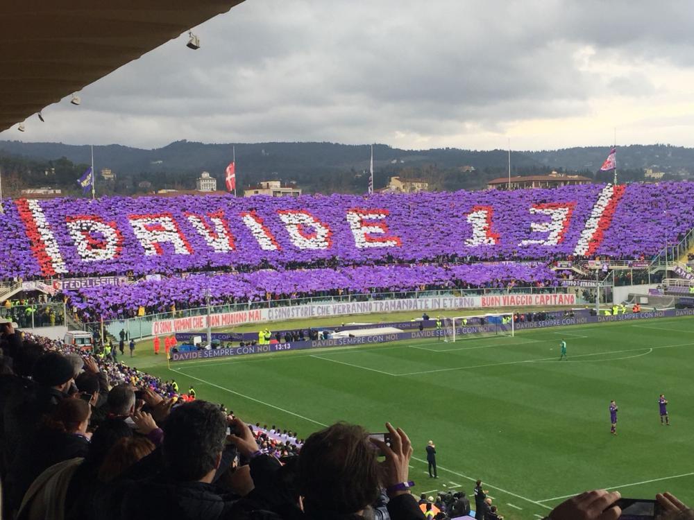 La prima partita della Fiorentina senza Astori | Foto | TPI