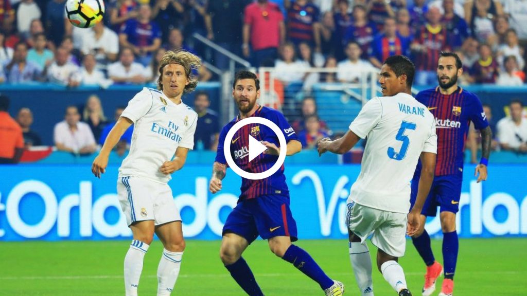 Barcellona Real Madrid tv