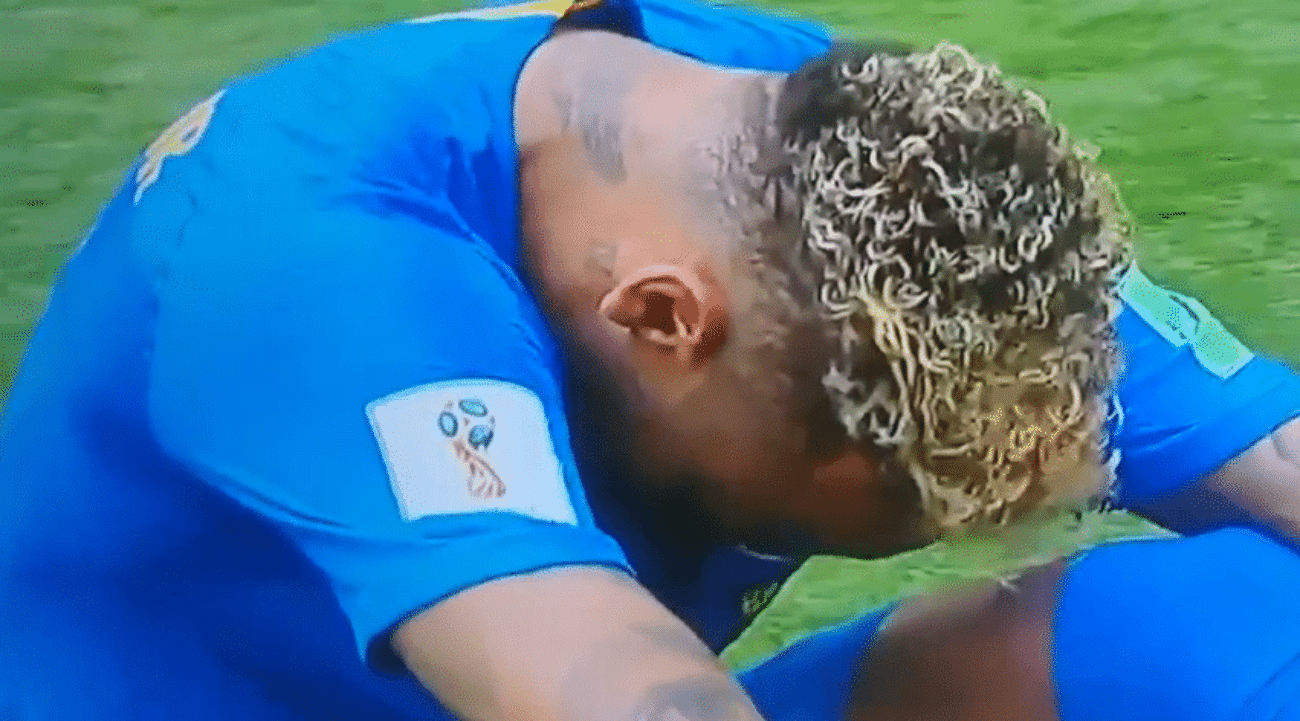 Neymar pianto Brasile Costarica