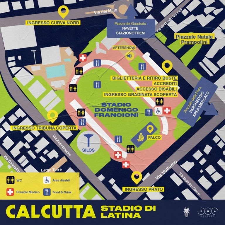 Calcutta in concerto a Latina i biglietti, la scaletta e come arrivare