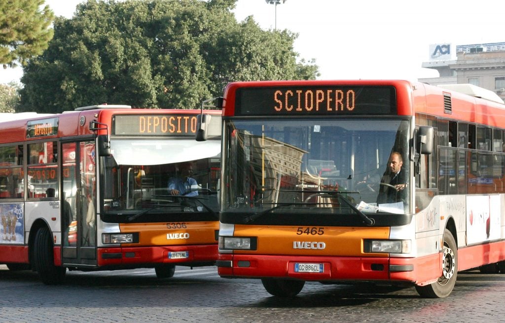 sciopero roma mezzi