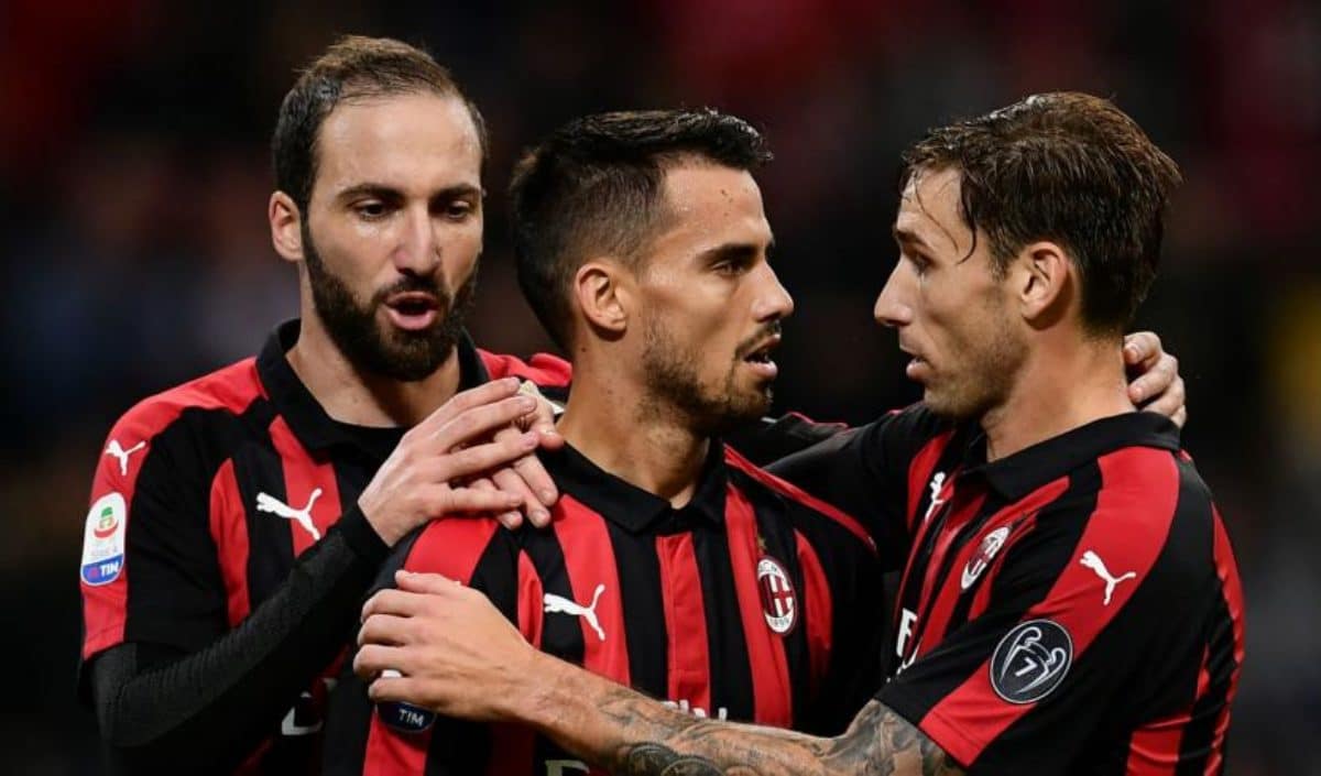 frosinone milan streaming