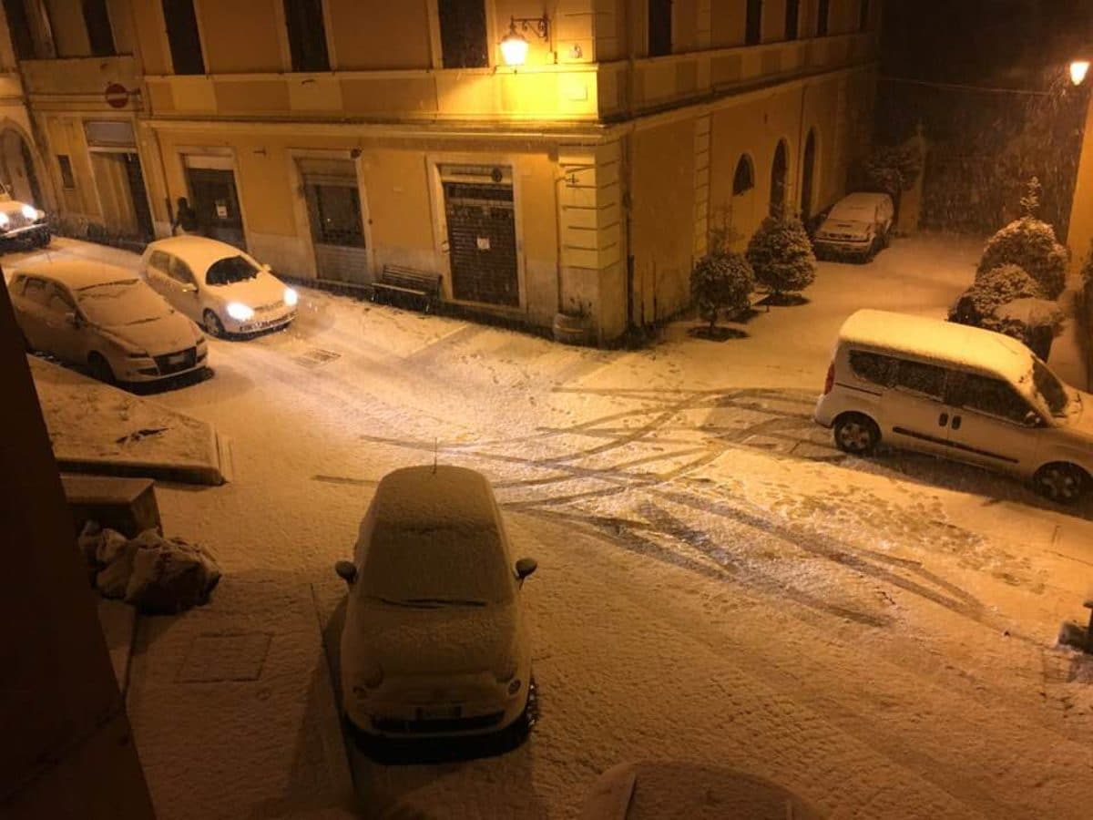 neve oggi 31 gennaio 2019