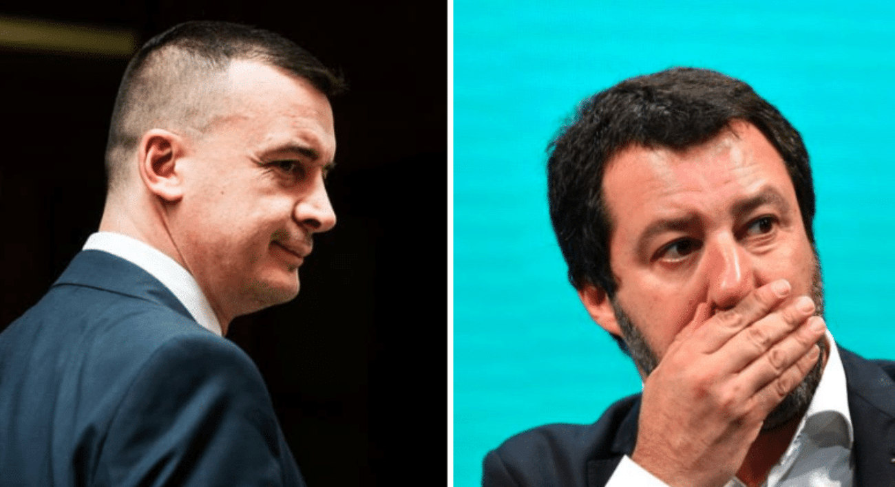 salvini casalino scontro m5s