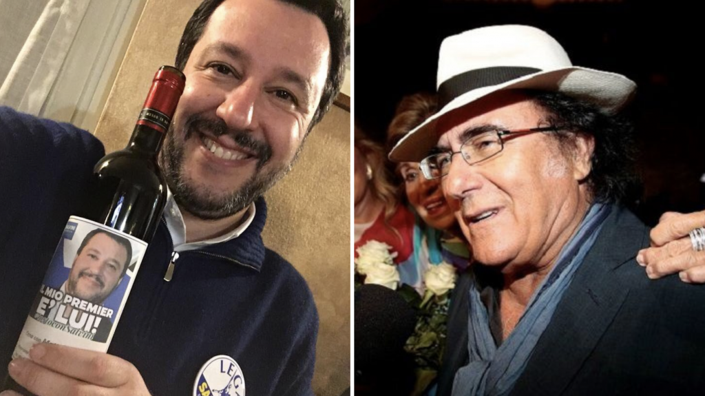 Al Bano Salvini vino Cina