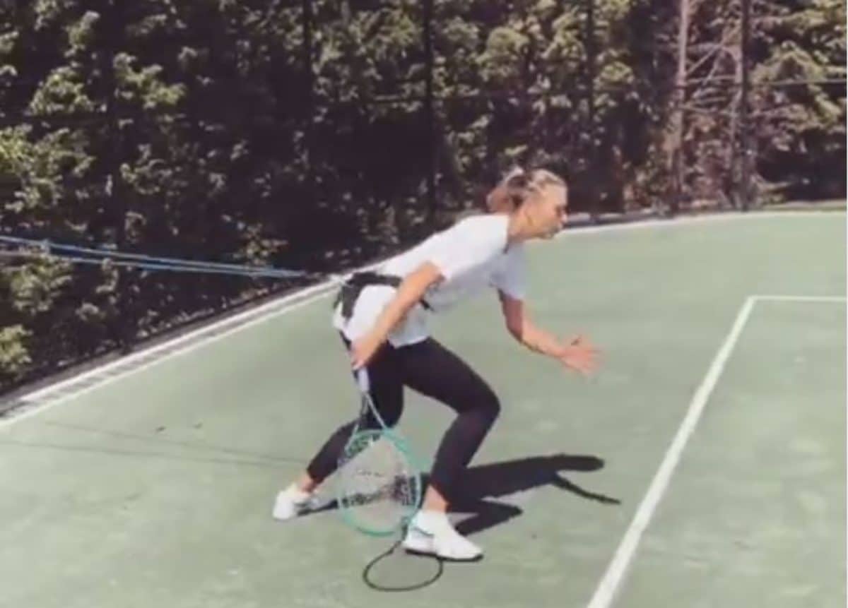 maria sharapova allenamento estremo