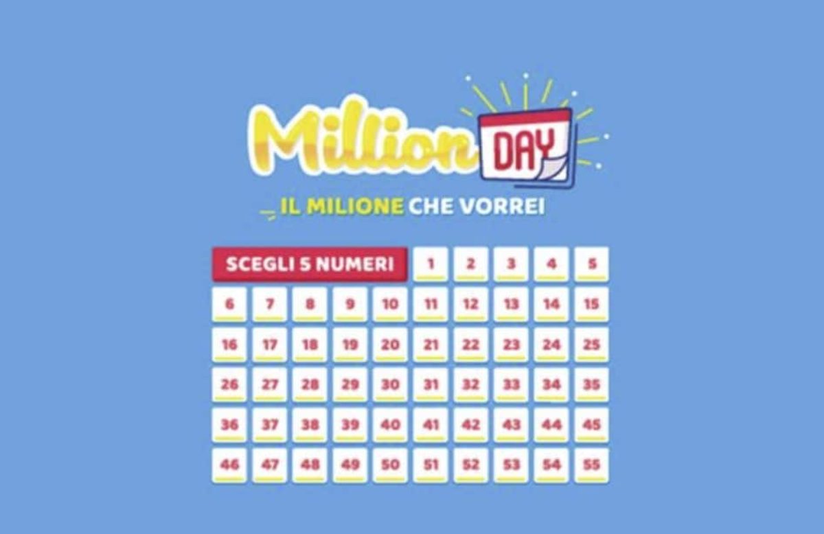 Estrazione Million Day oggi 26 maggio