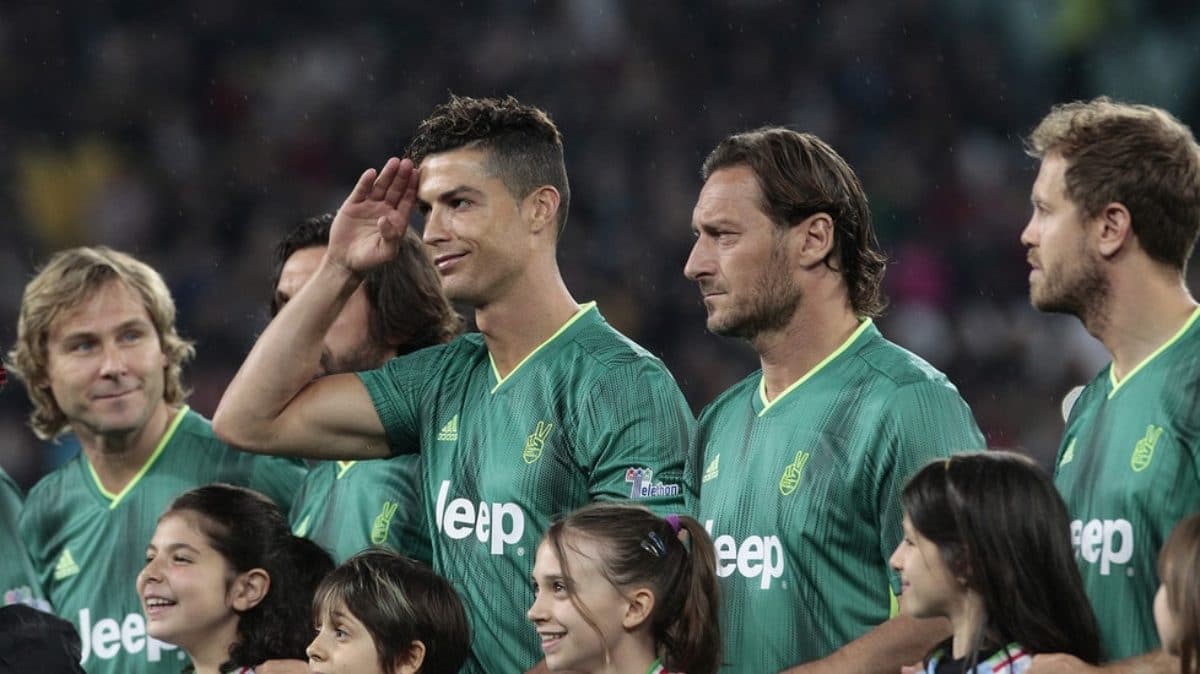 partita del cuore 2019 ronaldo