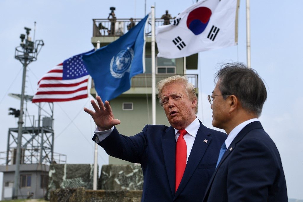 Trump incontra Kim Jong-un confine Coree