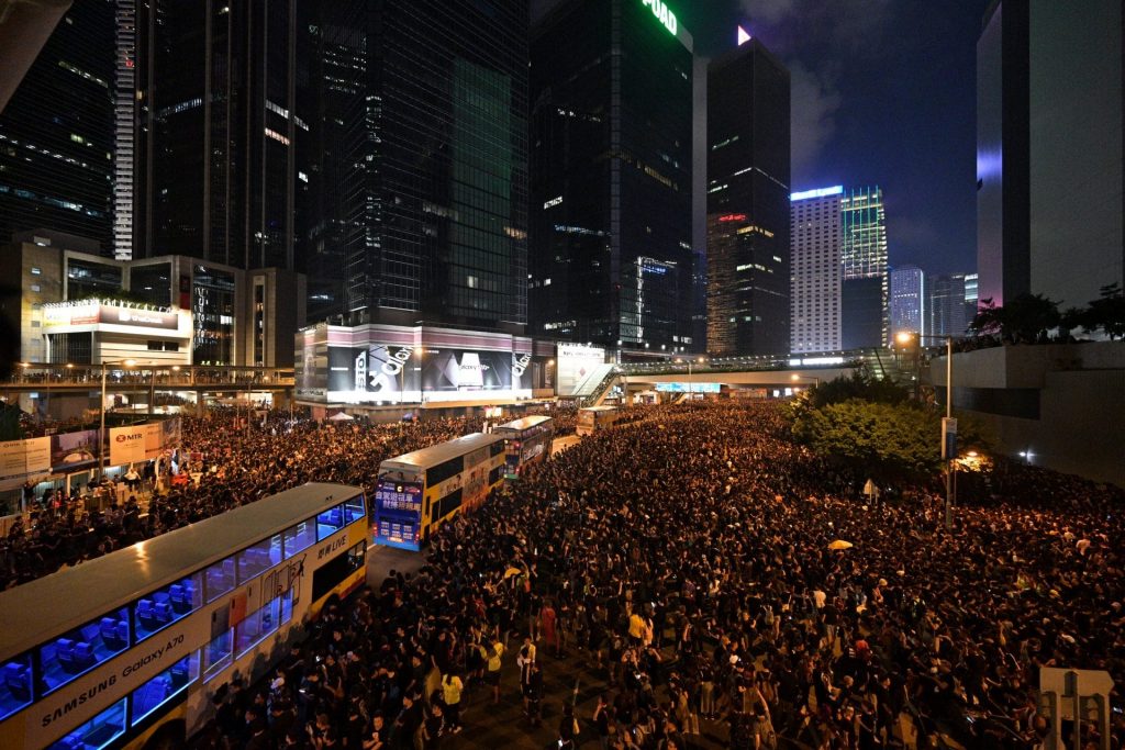 hong kong proteste blocco siti porno