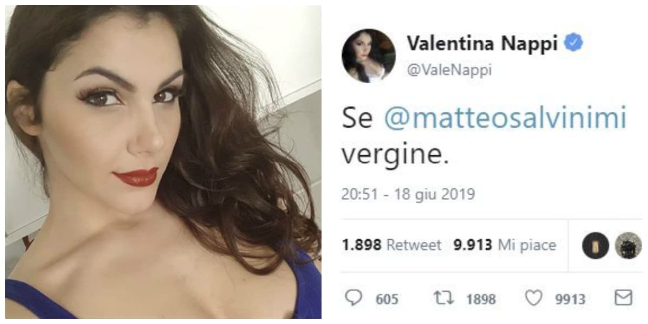 Valentina Nappi contro Matteo Salvini: Se lui cristiano, io vergine