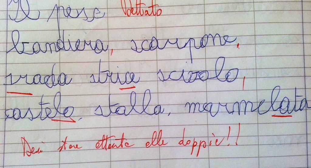 grammatica italiana