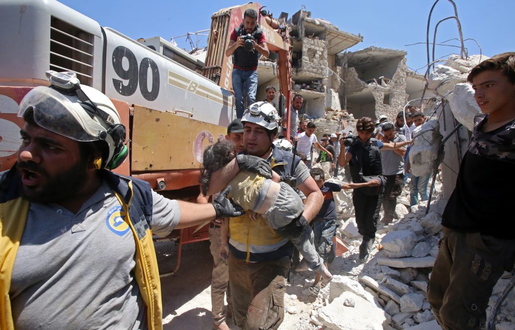 siria raid mercato morti Maara al-Numan