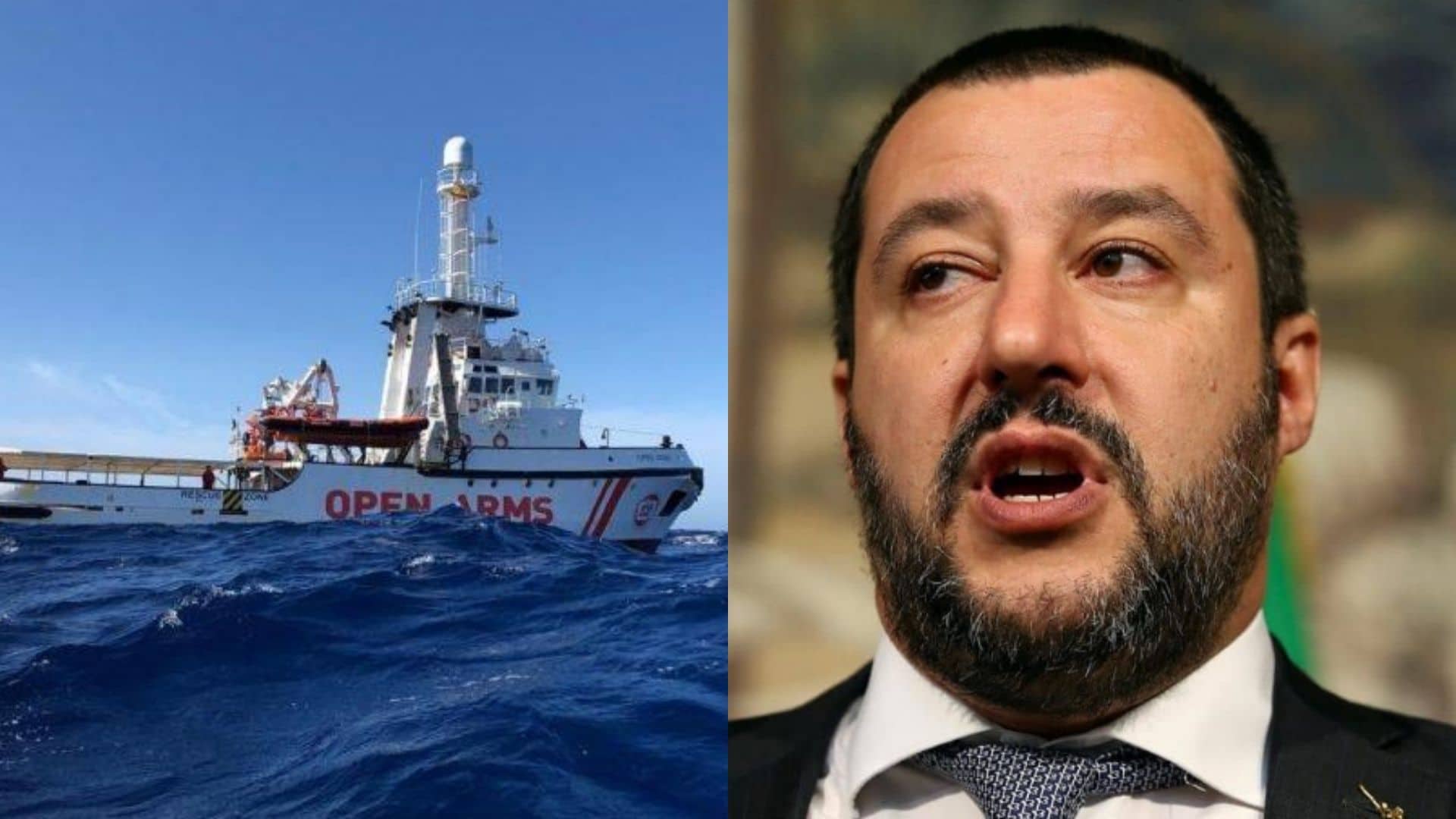 Salvini Su Open Arms Decisione Del Tar: "Chi Paga Lo Stipendio Al Giudice?"