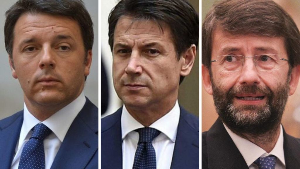 renzi conte franceschini