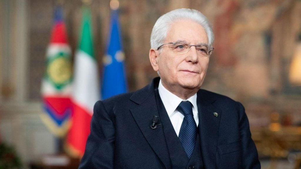 discorso mattarella streaming