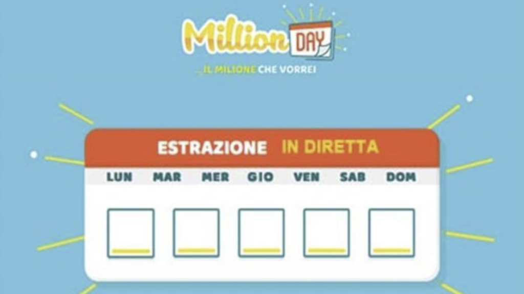 estrazione million day