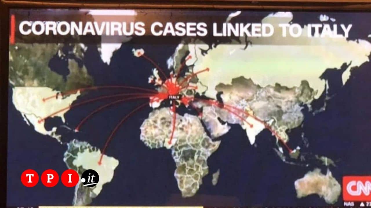 Coronavirus, bufera sulla mappa della CNN: "Italia ...