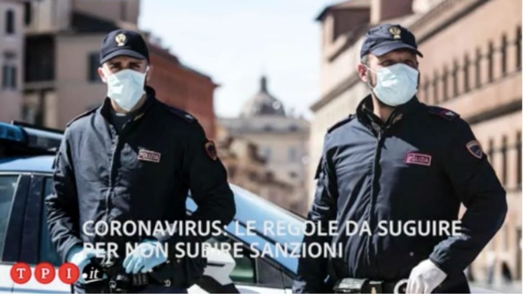 coronavirus regole polizia