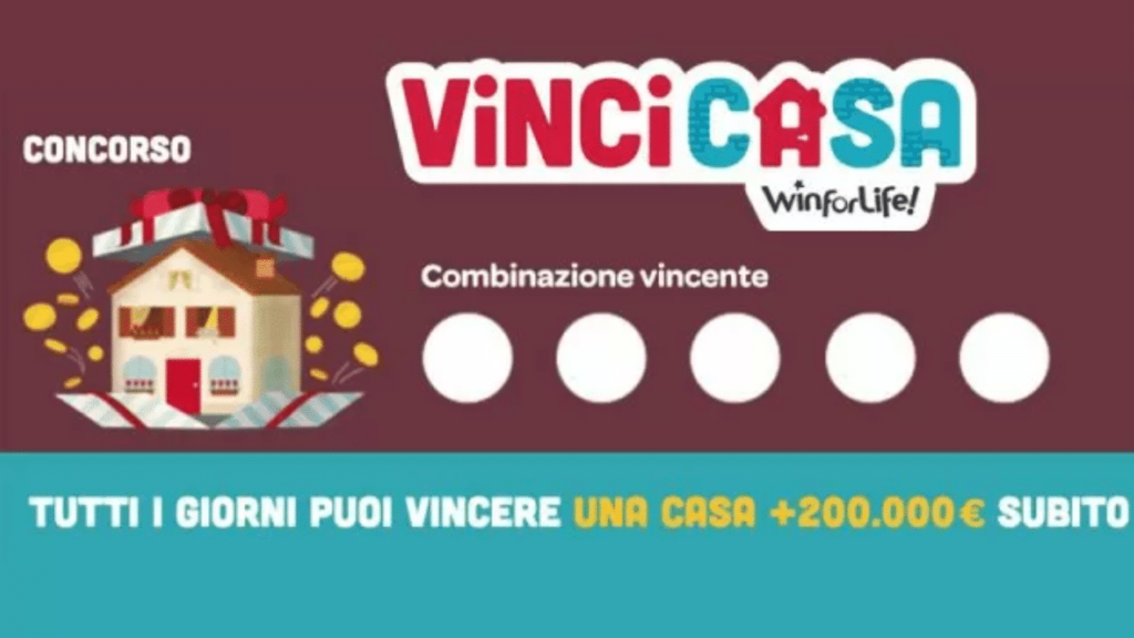 estrazione vincicasa oggi