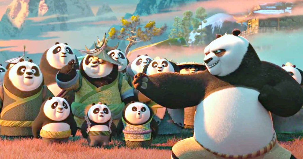 kung fu panda 3 trama film