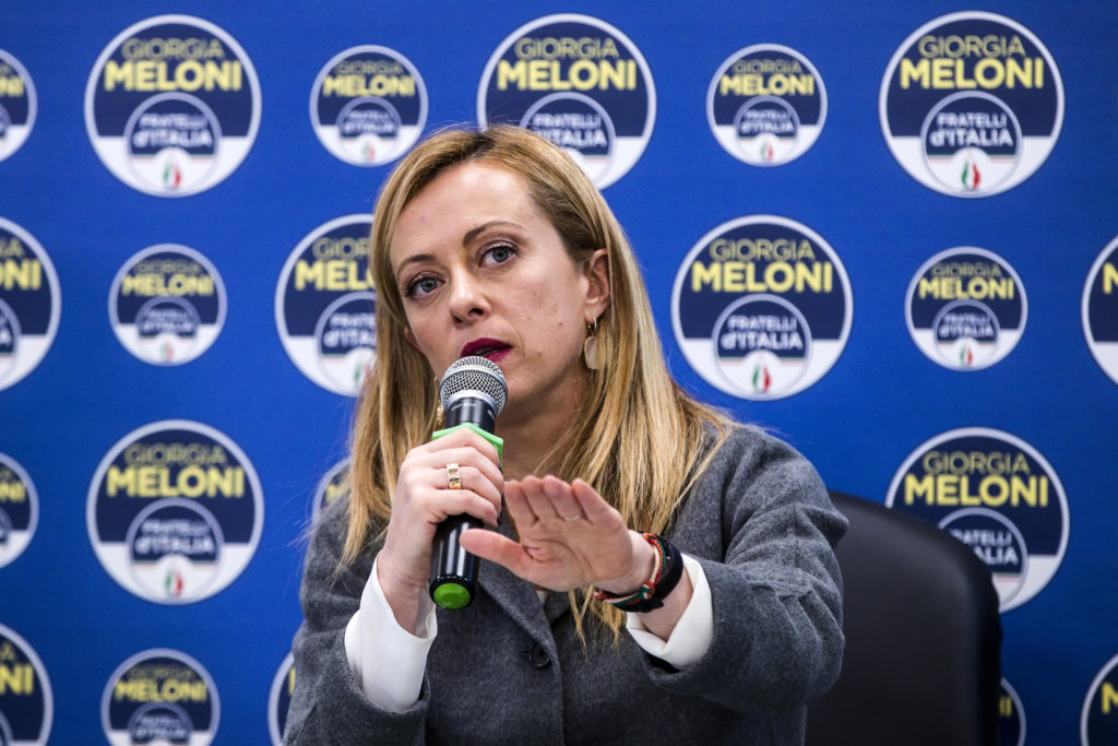 giorgia meloni fratelli d'italia roma fdi