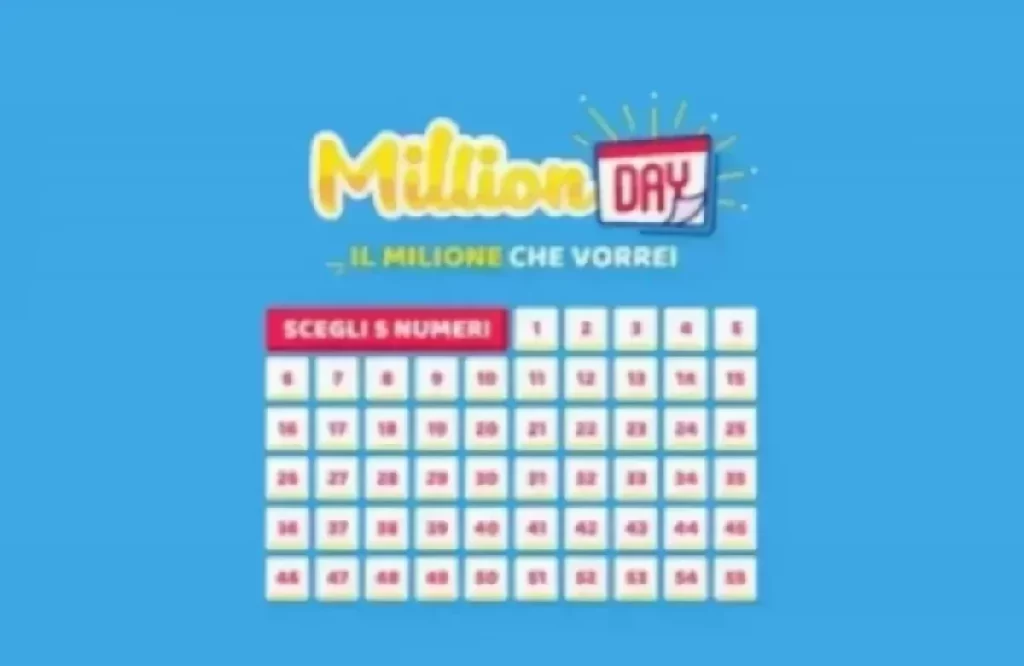 estrazione million day oggi