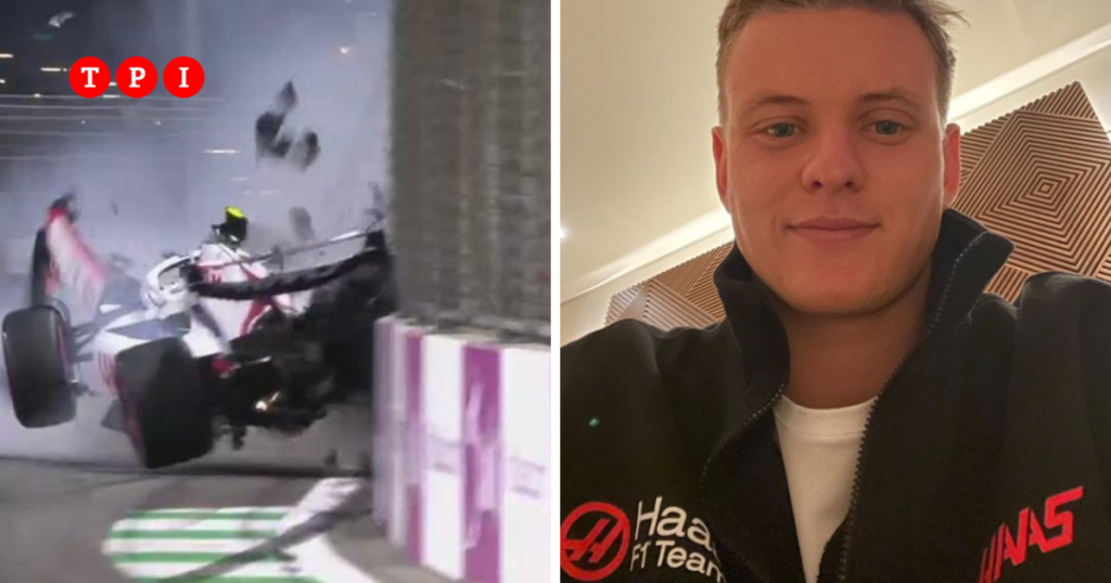 mick schumacher incidente