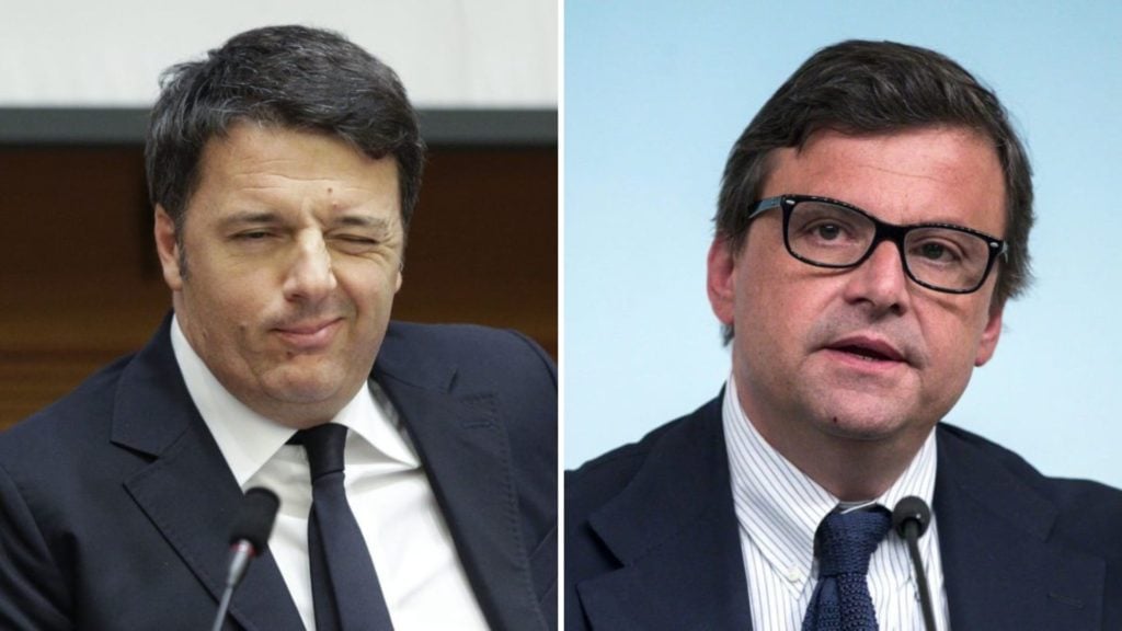 renzi calenda