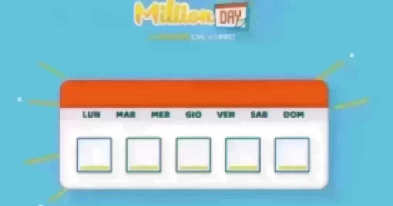 estrazione million day oggi