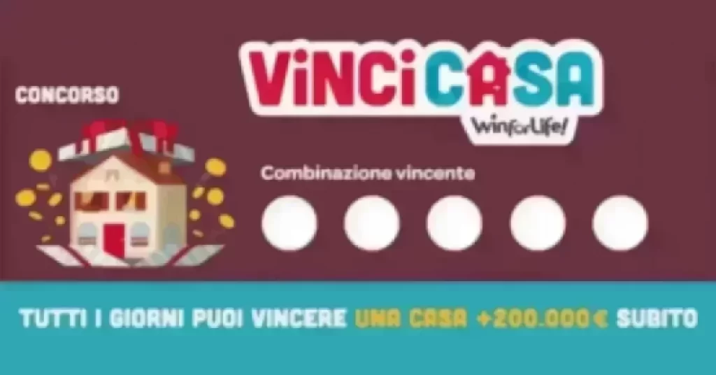 estrazione vincicasa oggi