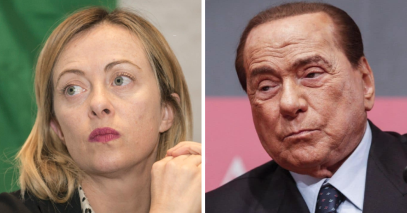 meloni berlusconi