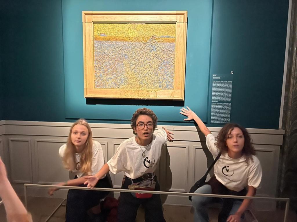 van gogh imbrattato