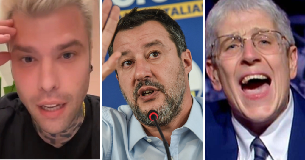 Salvini Fedez Giordano