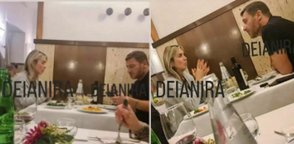 francesco totti noemi bocchi cena