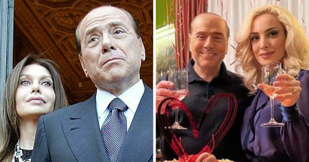 silvio berlusconi mogli