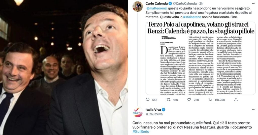 terzo polo calenda renzi