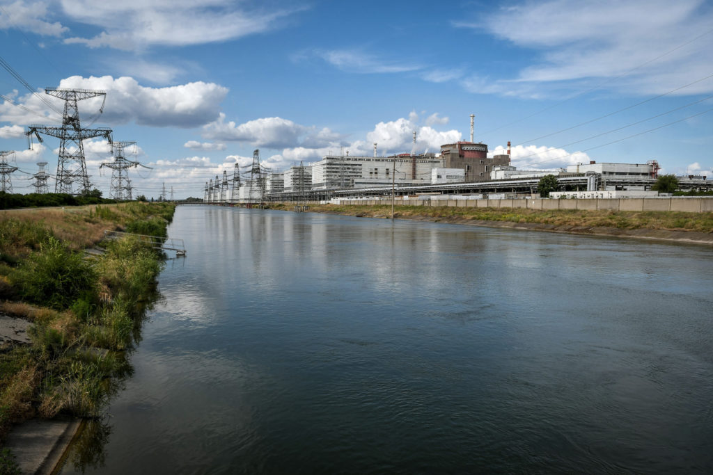 zaporizhzhia centrale nucleare mina russa