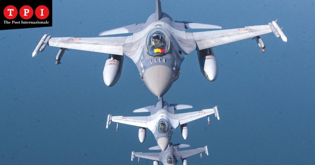 F16 Guerra Ucraina come cambia con caccia