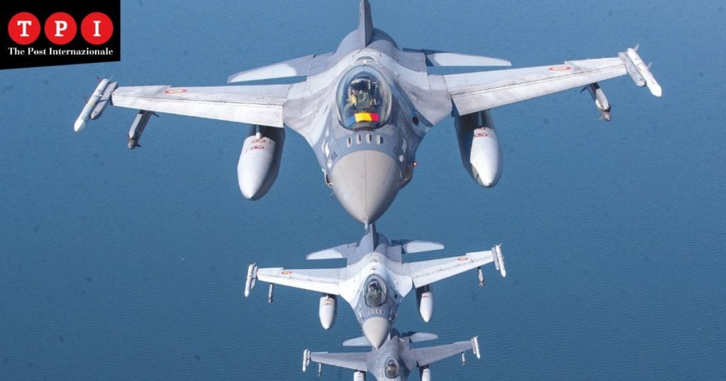 F16 Guerra Ucraina come cambia con caccia