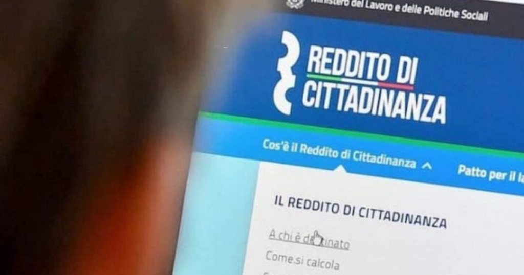 reddito di cittadinanza fuoco