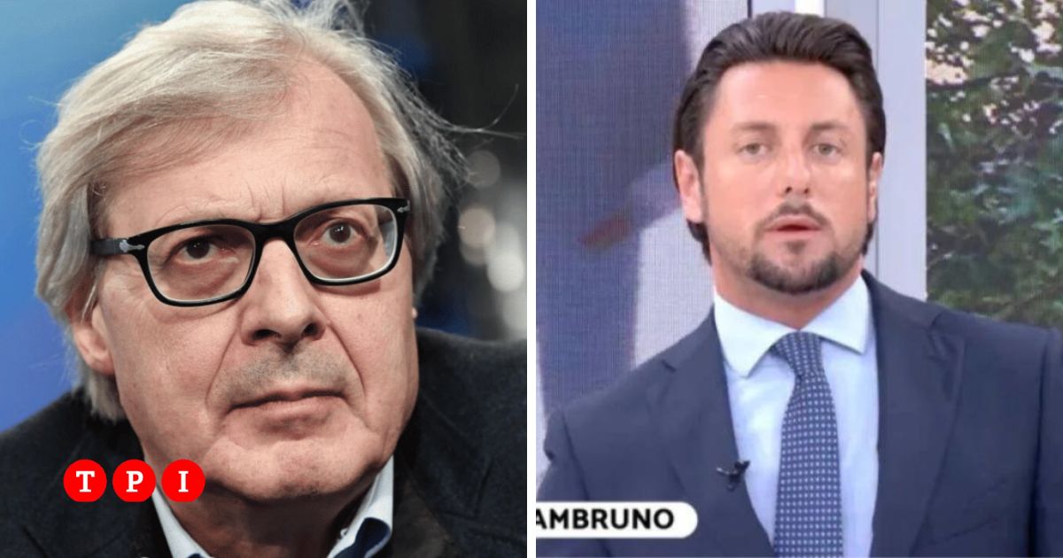 Vittorio Sgarbi Difende Andrea Giambruno Parole Di Buon Senso