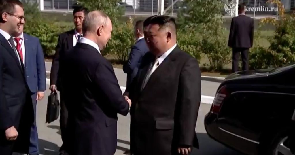 putin Kim Jong-un