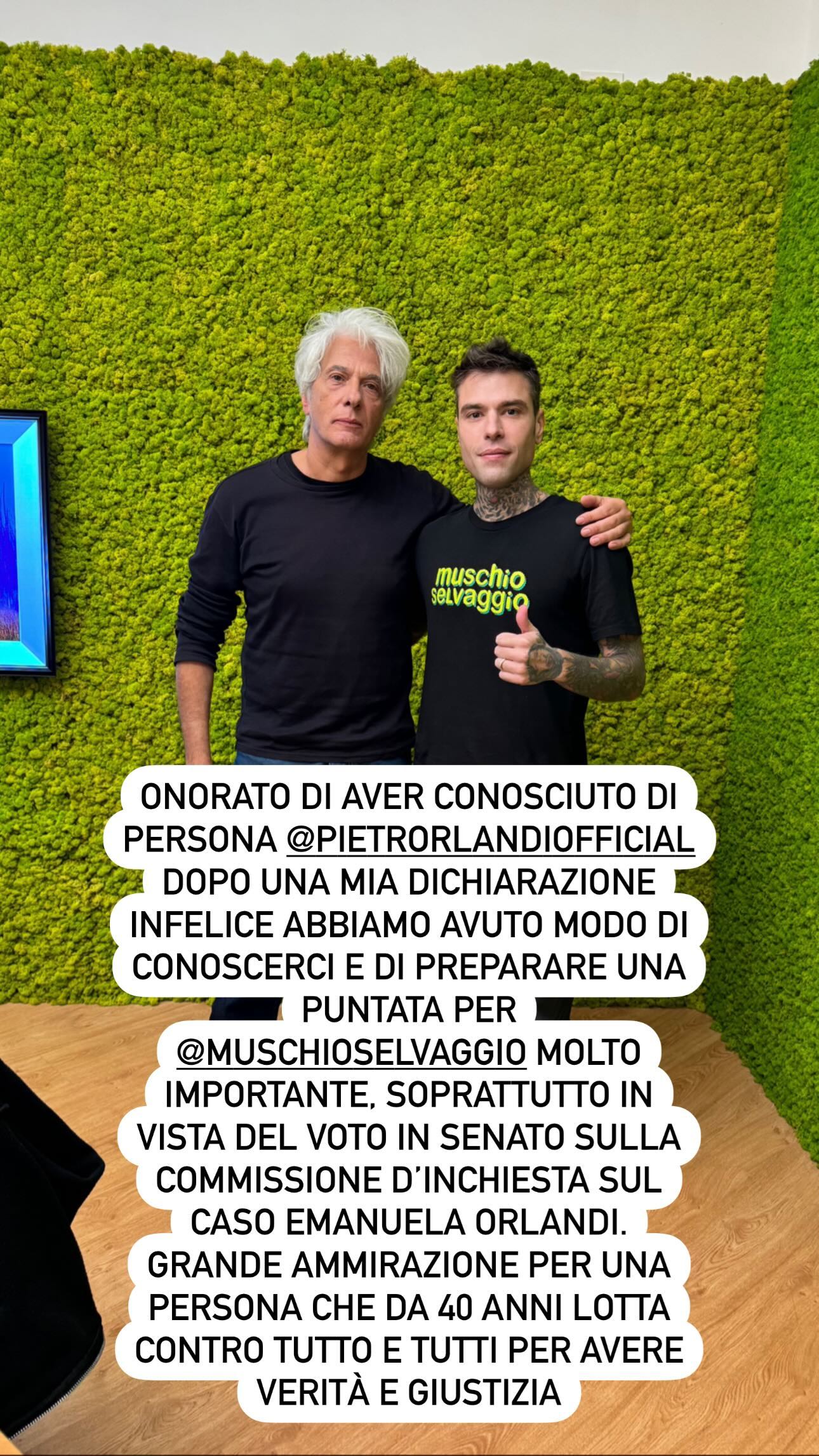 fedez pietro orlandi