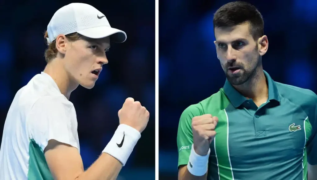 A che ora inizia Sinner Djokovic orario della partita alle ATP Finals