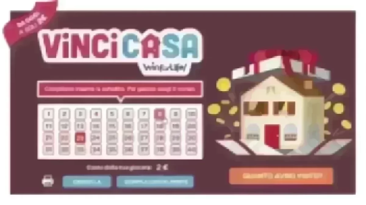 Vincicasa daily clearance lotto