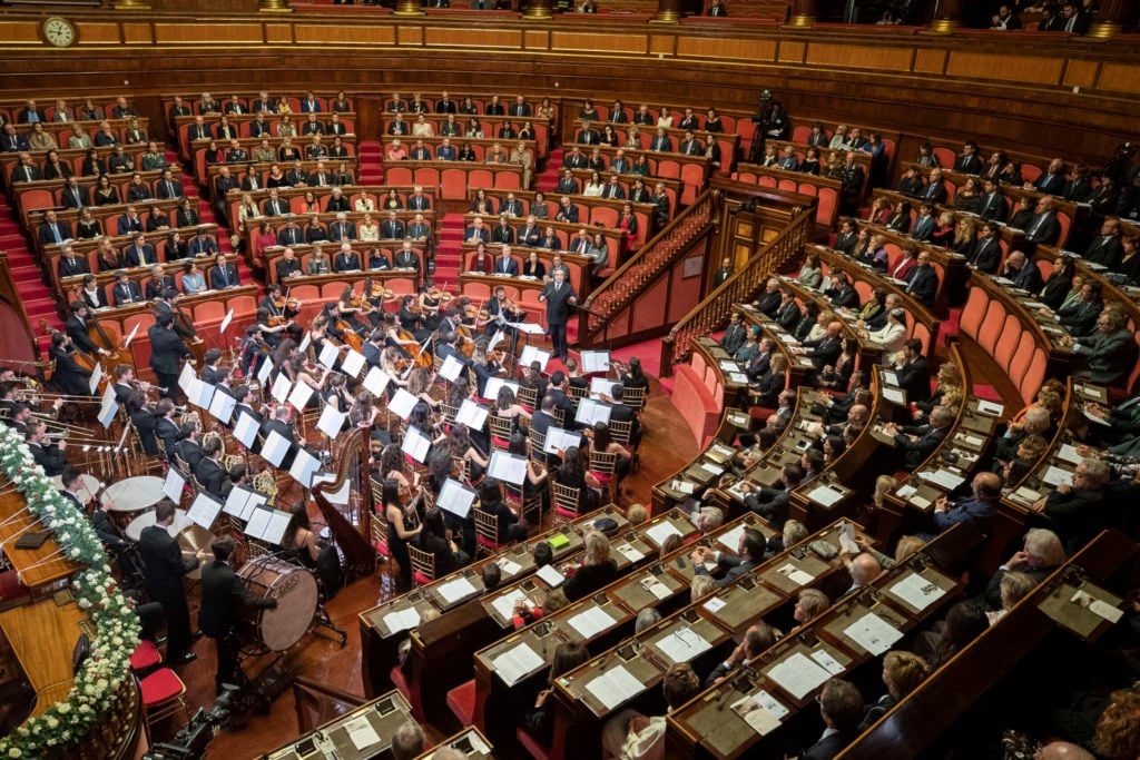 Concerto di Natale 2023 nell’Aula del Senato orchestra, musiche e streaming