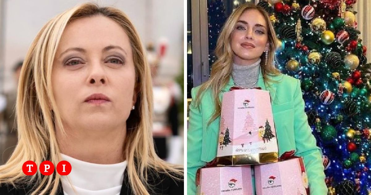 Giorgia Meloni attacks Chiara Ferragni: 