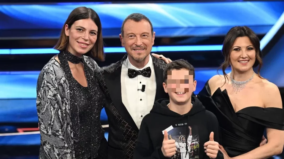 sanremo 2024 amadeus figli josè alice chi sono